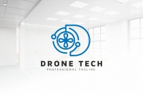 Drone Tech Logo Screenshot 2