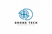Drone Tech Logo Screenshot 3