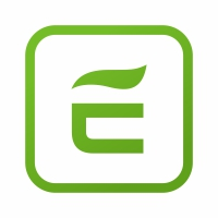 E Letter Eco Logo