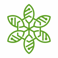 Eco Leaves Tech Logo