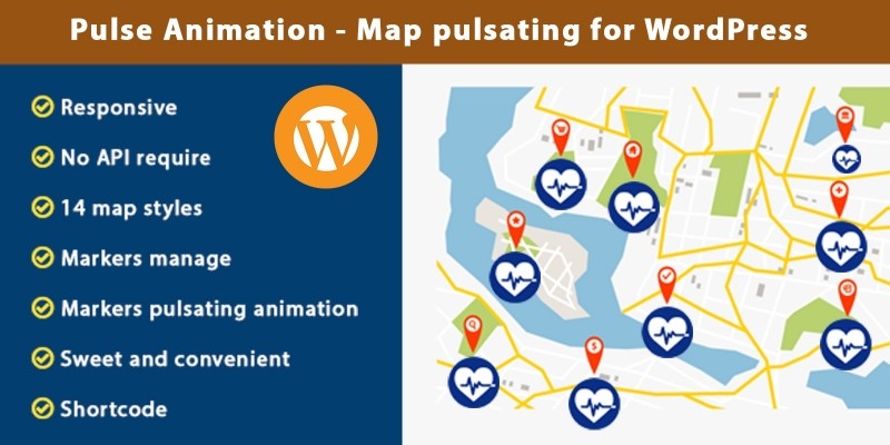 Pulse Animation - Map pulsating For WordPress