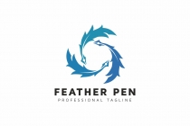 Feather Pen Logo Screenshot 1
