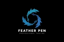 Feather Pen Logo Screenshot 2