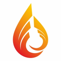 Flame Drop Logo