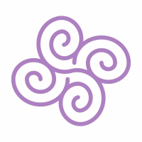 Floral Spiral Logo