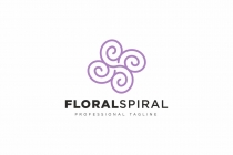 Floral Spiral Logo Screenshot 1