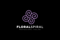 Floral Spiral Logo Screenshot 2
