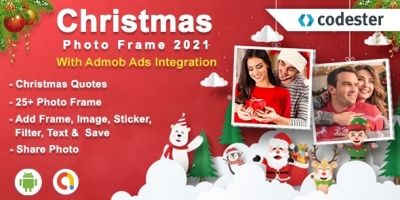 Android Christmas Photo Frame App Source Code
