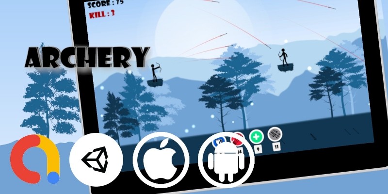 Archery Arrow Game for Unity With Admob
