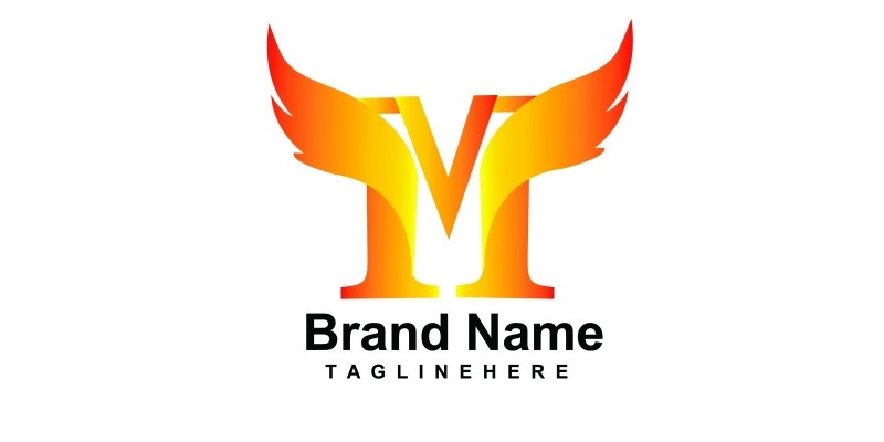 M Letter Bird Logo