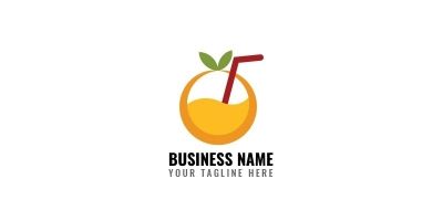Orange Juice Shop Logo