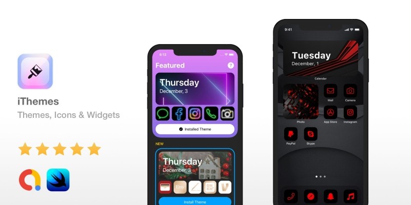 iThemes -  iOS 14 Themes Icons Widgets
