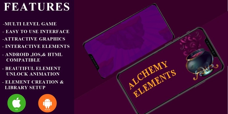 Alchemy And Elements  - Construct 2 Game