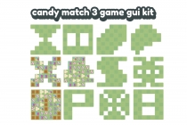 Candies Match 3 Game GUI Assets Screenshot 13