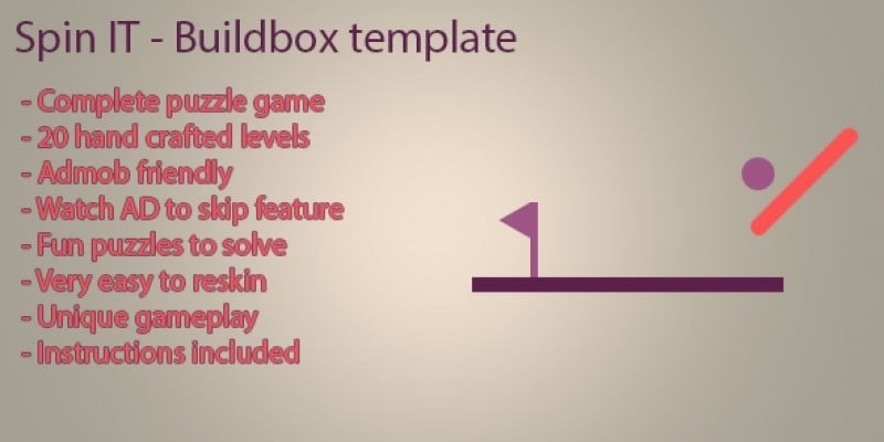 Spin IT - Buildbox template