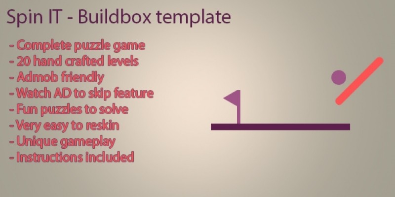 Spin IT - Buildbox template