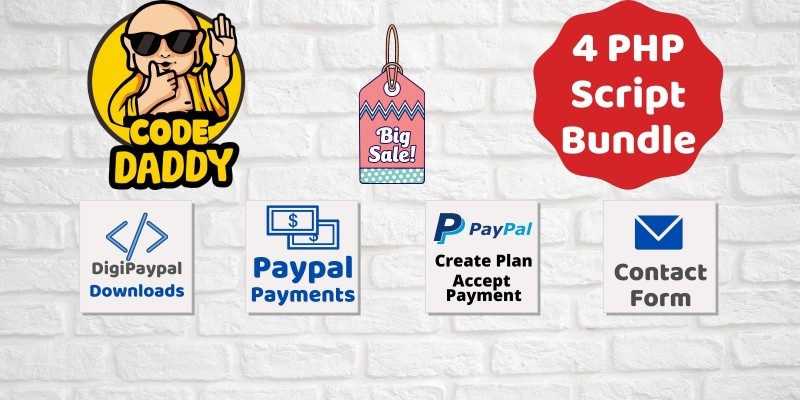 4 PHP Script Paypal Bundle Offer