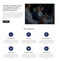 Calama - Business And Consulting HTML Template Screenshot 3