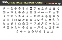 300 Christmas Vector icons Screenshot 2