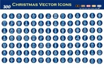 300 Christmas Vector icons Screenshot 3