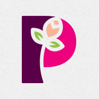 Eco Letter P Logo Template