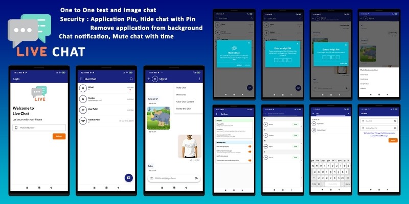 Livechat - Complete Android Studio Project