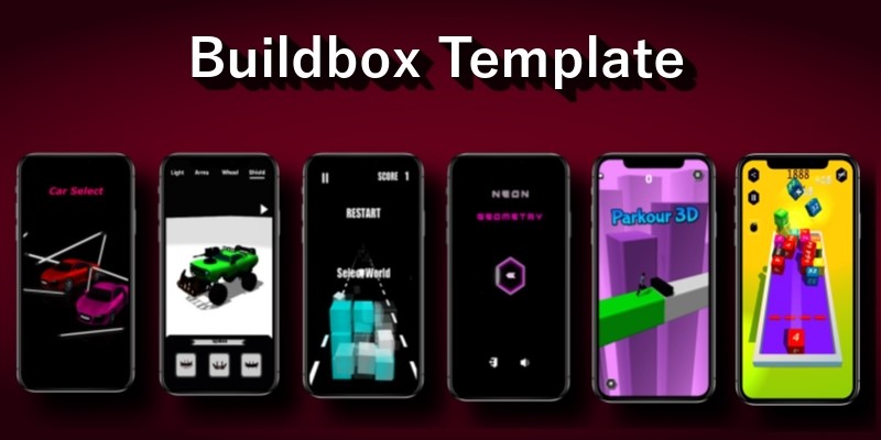  Buildbox Template Bundle - 6 Games