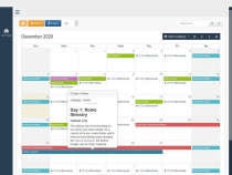 Featured Calendar Maker PHP Script Screenshot 2