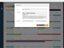 Featured Calendar Maker PHP Script Screenshot 3
