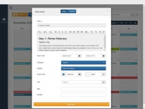 Featured Calendar Maker PHP Script Screenshot 4