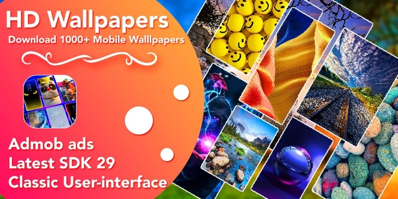 HD Wallpaper App For Android With Admob Ads