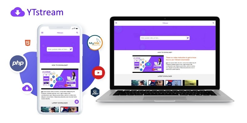 YTstream - Youtube To Audio And Video