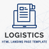 Logistics HTML Landing Page Template