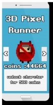 3D Pixel Ultimate Runner Unity Game  Screenshot 3