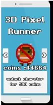 3D Pixel Ultimate Runner Unity Game  Screenshot 5