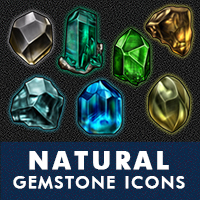 Natural Gemstone Icons