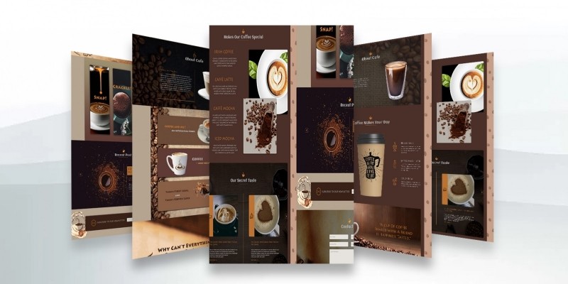 Cafe Coffee House - Coffee Shop PSD Template