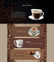Cafe Coffee House - Coffee Shop PSD Template Screenshot 2