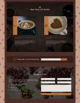 Cafe Coffee House - Coffee Shop PSD Template Screenshot 8