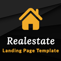 Real Estate – HTML Landing Page Template