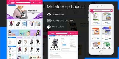 Baby Kids And Toys PrestaShop Template