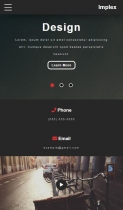 Implex - A Modern Web Template HTML Screenshot 4