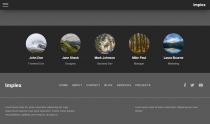 Implex - A Modern Web Template HTML Screenshot 6