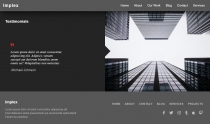 Implex - A Modern Web Template HTML Screenshot 10