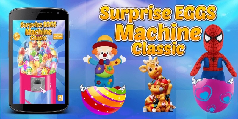 Surprise Egg Machine Game For Kids