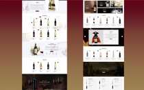 Hangover Responsive E-Commerce Website Template Screenshot 2