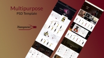 Hangover Responsive E-Commerce Website Template Screenshot 5