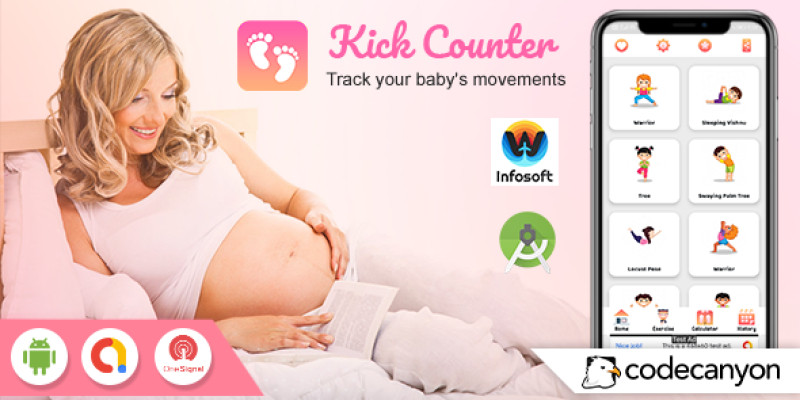 Android Baby Kick Counter - Pregnancy kick Counter