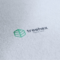 Treehex - Logo Template Screenshot 2