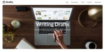 Draftly WordPress Theme Screenshot 1